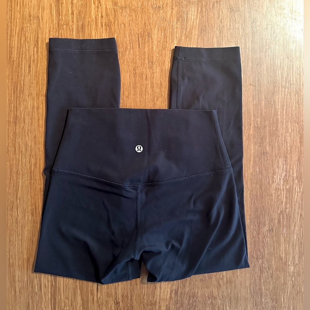 Lululemon Black Align Leggings 20 inch inseam
